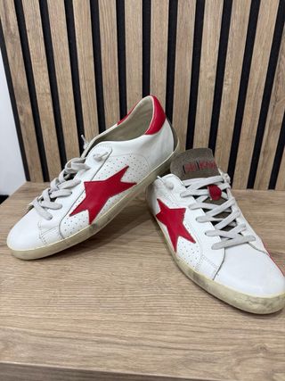 Scarpe Ishikawa Bianche Rosse Stella