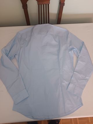 Camisa Jack & Jones Slim Fit Azul Talla M