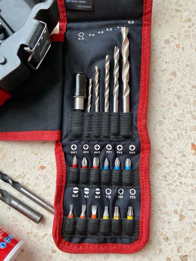 Parafusadeira de Impacto Parkside 20V + Acessórios