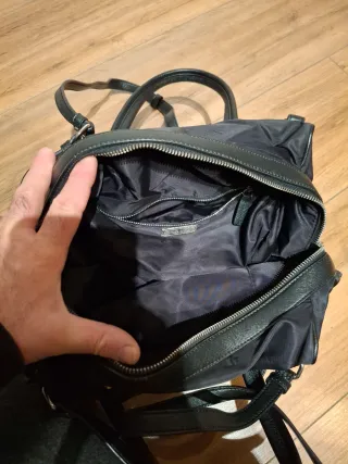 Bolso Bimba y Lola negro y plateado