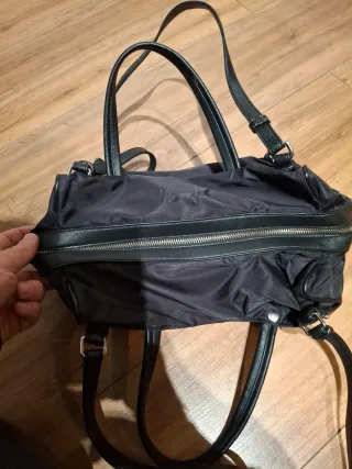 Bolso Bimba y Lola negro y plateado