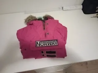 Chaqueta Geographical Norway Rosa talla 10 años
