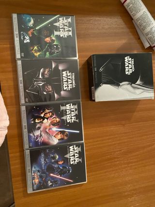 Trilogía Star Wars DVD (Español)