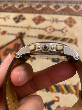 Reloj Kritian Kiel Dorado y Marrón