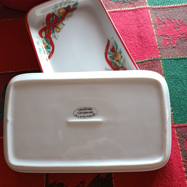 Bandeja cerámica Feliz Navidad