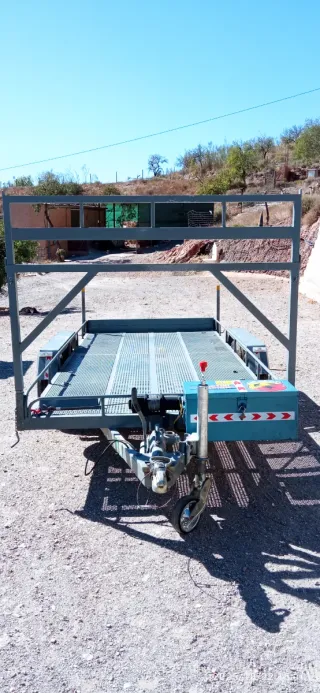 Remolque plataforma portacoches