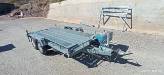 Remolque plataforma portacoches