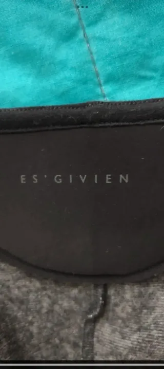 Abito lungo Es'Givien. Tg S. Nero