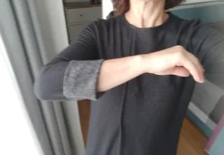 Abito lungo Es'Givien. Tg S. Nero