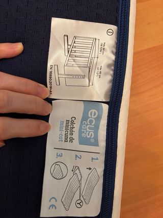 Colchón Minicuna Blanco