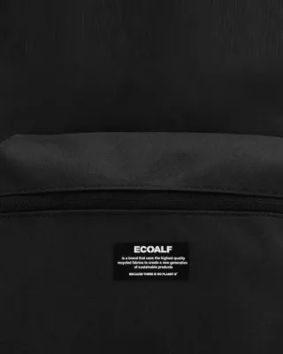 Mochila Ecoalf Negra Unisex sin estrenar