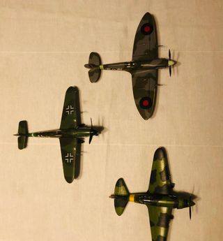 3 Aviones WWII Escala 1:72