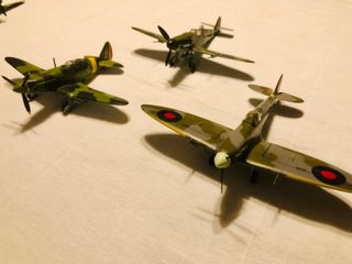 3 Aviones WWII Escala 1:72