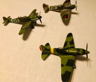 3 Aviones WWII Escala 1:72