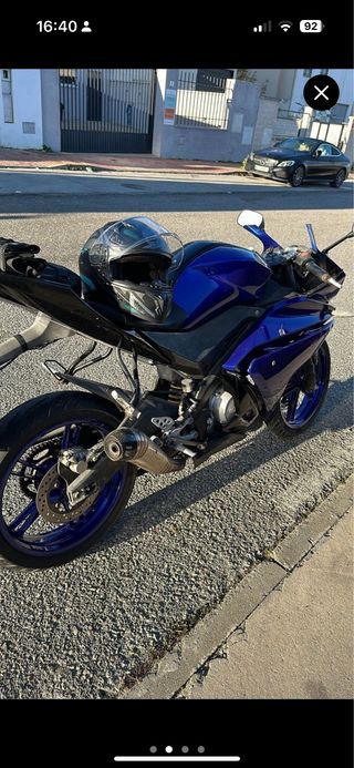 Yamaha YZF R 125cc Azul