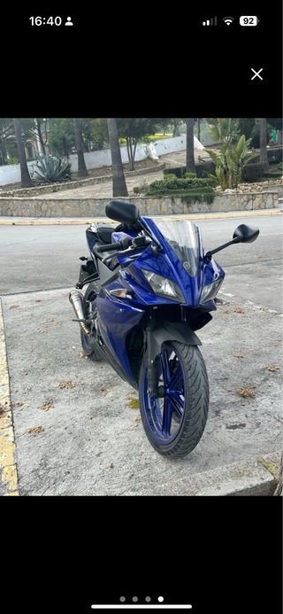 Yamaha YZF R 125cc Azul