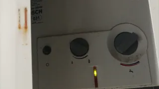 Calentador Bosh gas con o sin Caseta Aluminio.