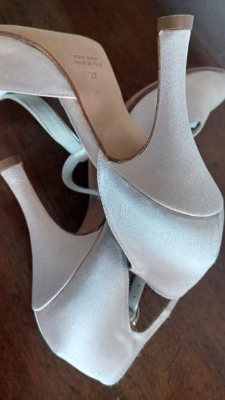 Scarpe Rosso Latino Rosa Carne Tacco Donna