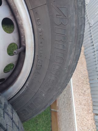 Neumático Bridgestone y llantas nuevas
