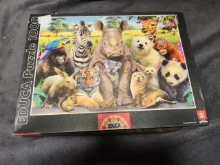 Puzzle Educa 1000 Piezas Animales
