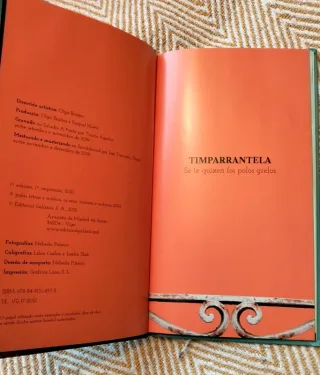 Libro CD Timparrantela Galaxia