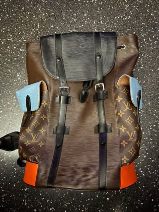 Mochila Louis Vuitton PM Marrón y Naranja