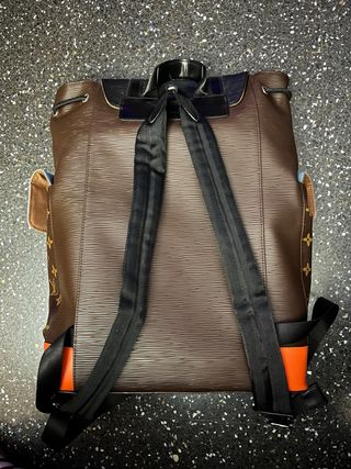 Mochila Louis Vuitton PM Marrón y Naranja