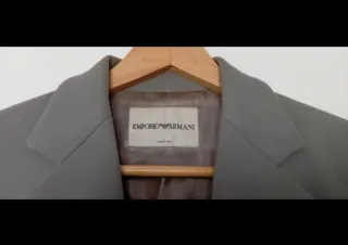 Chaqueta Emporio Armani Gris Mujer