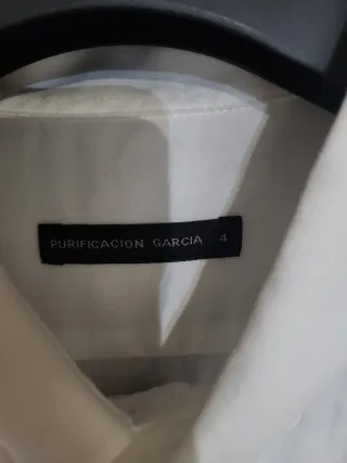 Camisa Purificación García Blanca