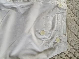 Pantalón Zara Basic Blanco Talla S