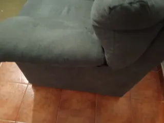 Sofá de 2 plazas gris