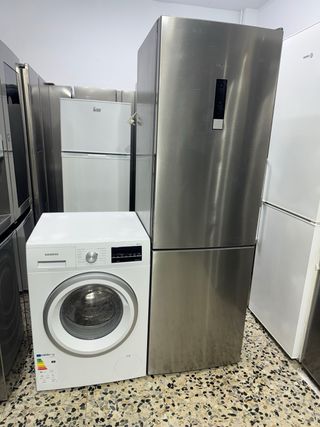 Pack Oferta Lavadora y Frigorífico Siemens