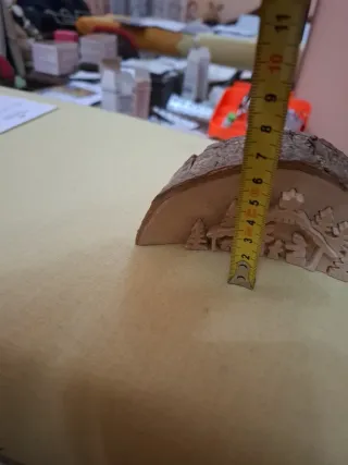 Artesanía Navideña Belén Madera