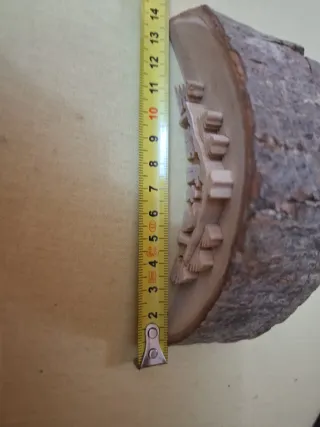 Artesanía Navideña Belén Madera