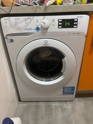Lavadora Indesit 8kg 1200rpm