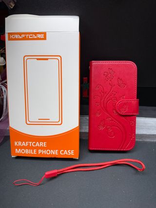 Custodia Kraftcare iPhone 13 Mini Rosso