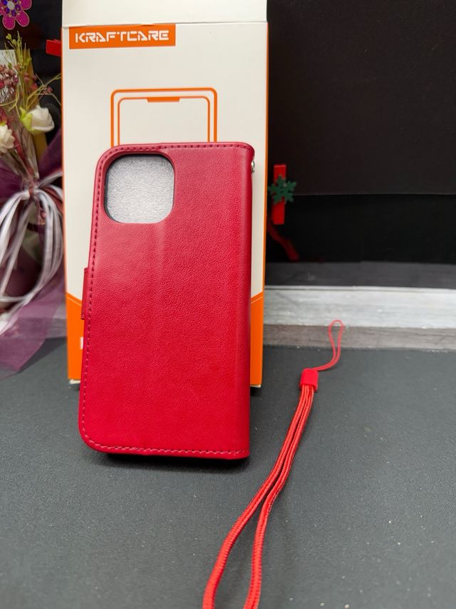 Funda Kraftcare iPhone 13 Mini Roja