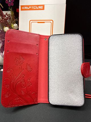 Custodia Kraftcare iPhone 13 Mini Rosso