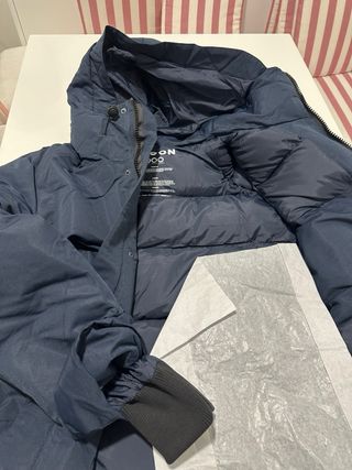 Chaquetón largo azul OOO Talla M. Nuevo