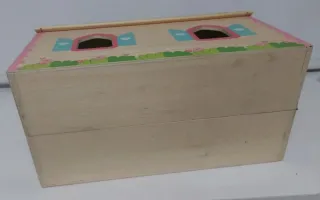 Casa de Muñecas Madera Artesanal Nueva