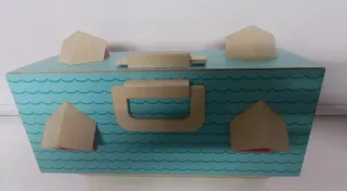 Casa de Muñecas Madera Artesanal Nueva