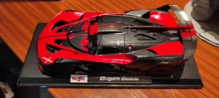 Maisto Bugatti Bolide 1:18 Rojo/Negro