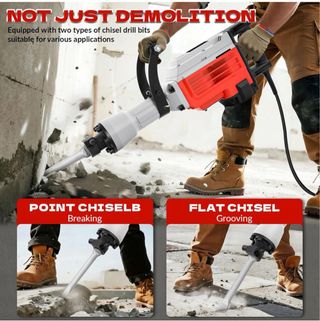 Alquiler 14€/Día - Martillo Demoledor Percutor