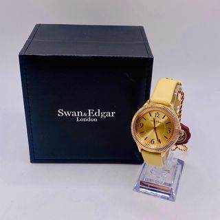 RELOJ SWAN & EDGAR 9183 AMRILLO DORADO EN CAJA A ESTRENAR