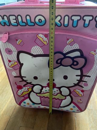 Maleta infantil Hello Kitty con ruedas