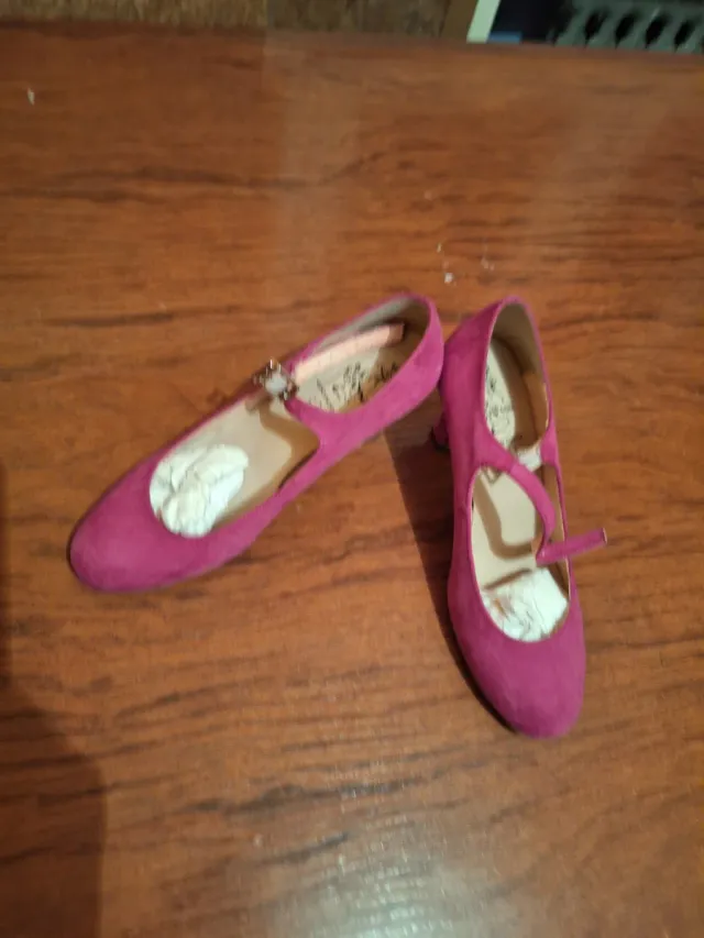 Scarpe da Sevillanas in rosa