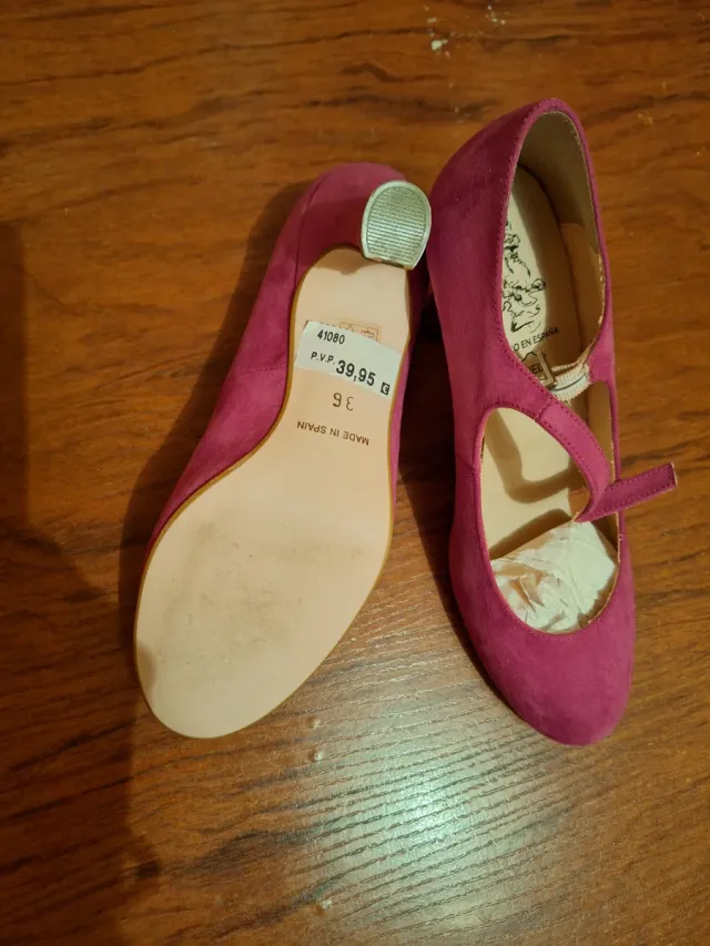 Scarpe da Sevillanas in rosa