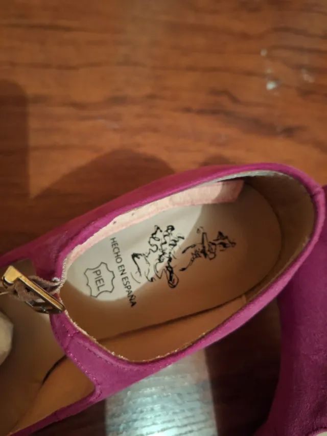 Scarpe da Sevillanas in rosa