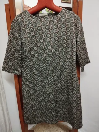 Vestido estampado talla XL