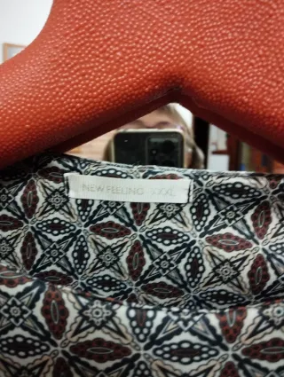 Vestido estampado talla XL